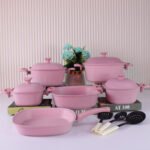 طقم جرانيت مربع 16قطعة بسمك 5 مم-سيلين