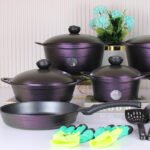 ⁦طقم تيتانيوم 20 قطعة داى كاست تركى-المنار⁩ - الصورة ⁦5⁩