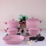 ⁦طقم جرانيت مربع 15قطعة بسمك 5 مم-سيلين⁩ - الصورة ⁦2⁩