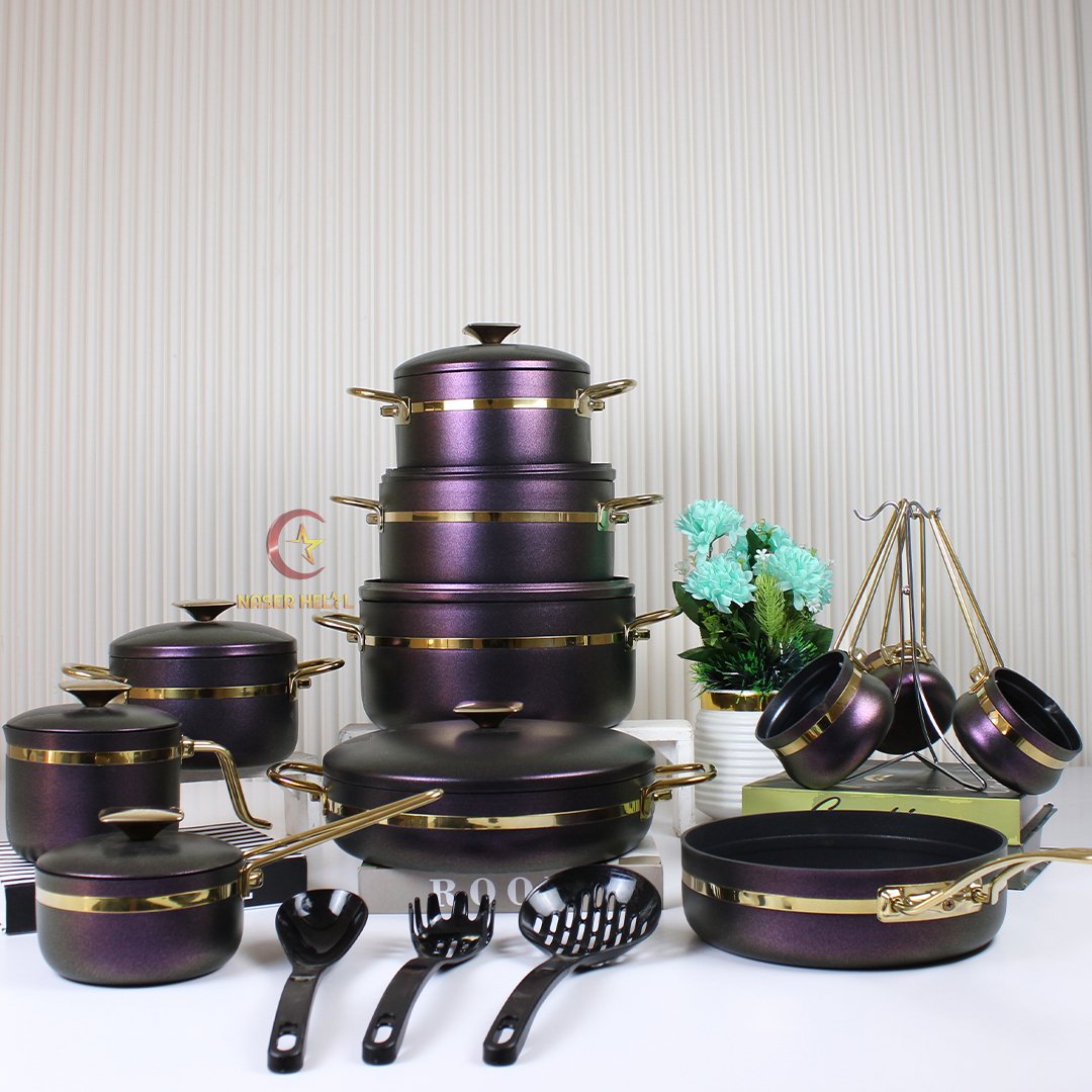 2 طقم تيتانيوم 26 قطعه تركى-المنار - الصورة 1