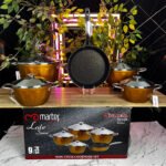 ⁦طقم جرانيت مضلع 9 قطع-مارتيف⁩ - الصورة ⁦3⁩