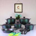 طقم تيتانيوم 20 قطعة داى كاست تركى-المنار