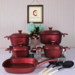 طقم جرانيت مربع 15قطعة بسمك 5 مم-سيلين