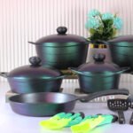 ⁦طقم تيتانيوم 20 قطعة داى كاست تركى-المنار⁩ - الصورة ⁦3⁩