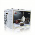 طقم سيراميك بشريط دهبى ويد دهبى-مونتيلا