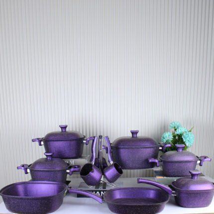 طقم جرانيت مربع 16قطعة بسمك 5 مللى-جراسيرا