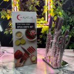 ⁦طقم سكينة 7X1 سلفر سادة- الهلال⁩ - الصورة ⁦4⁩