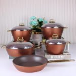 ⁦طقم سافلون عدل يد مدهب 9 قطع بسمك 6 مللى- مونتيلا⁩ - الصورة ⁦9⁩