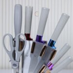 ⁦طقم سكينة 8X1 سيلفر الوان-الهلال⁩ - الصورة ⁦4⁩