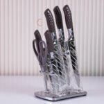 طقم سكينة 7X1 سلفر سادة- الهلال