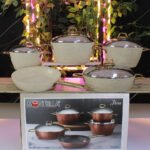 ⁦طقم سافلون عدل يد مدهب 9 قطع بسمك 6 مللى- مونتيلا⁩ - الصورة ⁦7⁩