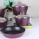 ⁦طقم سافلون عدل يد مدهب 9 قطع بسمك 6 مللى- مونتيلا⁩ - الصورة ⁦2⁩