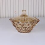 ⁦بومبنيرة زجاج شفاف وجولد بأشكال مختلفة-الهلال⁩ - الصورة ⁦9⁩