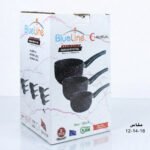 ⁦طقم كسرولة جرانيت 3 قطع تركى-بلولاين⁩ - الصورة ⁦4⁩