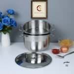 حلة بخار ستيل 3 قطع مقاس 32- يونكا
