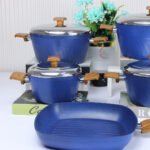 ⁦طقم تيتانيوم بيد خشبى 9قطع 4 مللى-ميلينا-بونيرا⁩ - الصورة ⁦4⁩